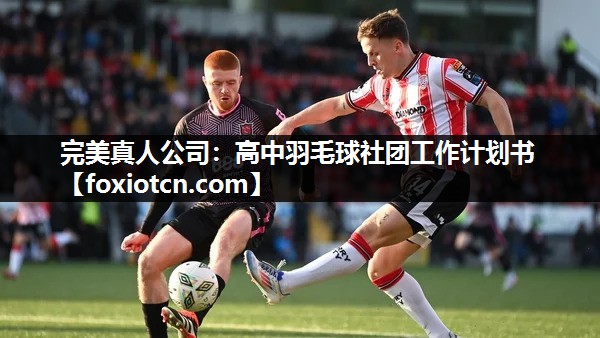 高中羽毛球社团工作计划书